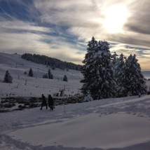 Nordic ski track, Le Semnoz